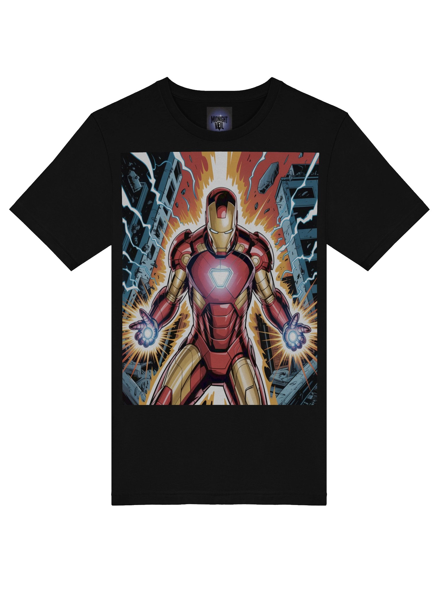 Iron Man Repulsor Eclipse Supersoft T-Shirt product image (7)