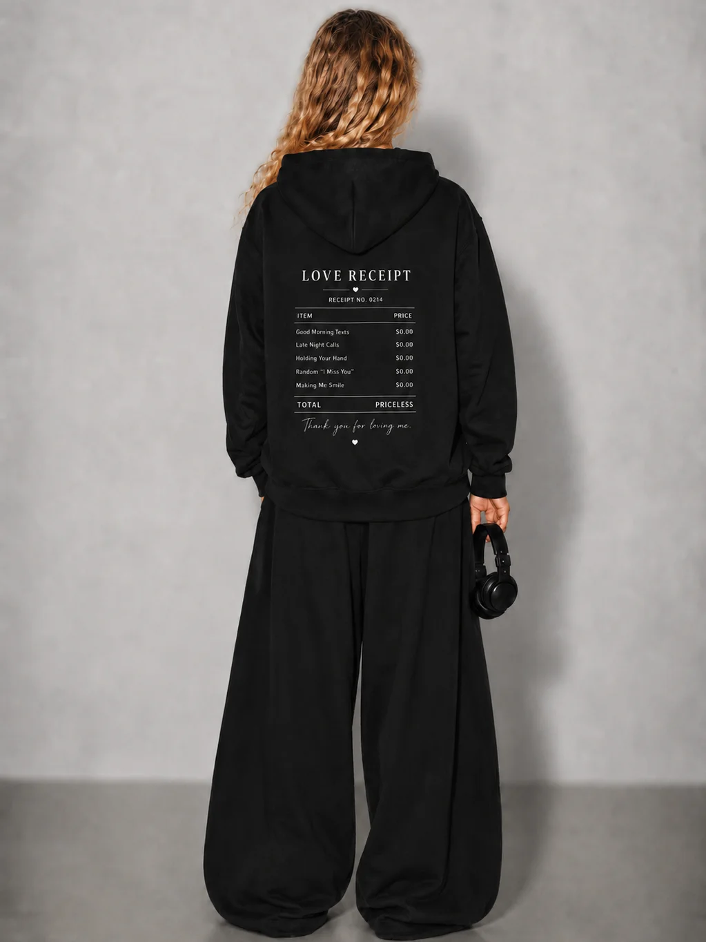 Love Receipt Hoodie product image (1)