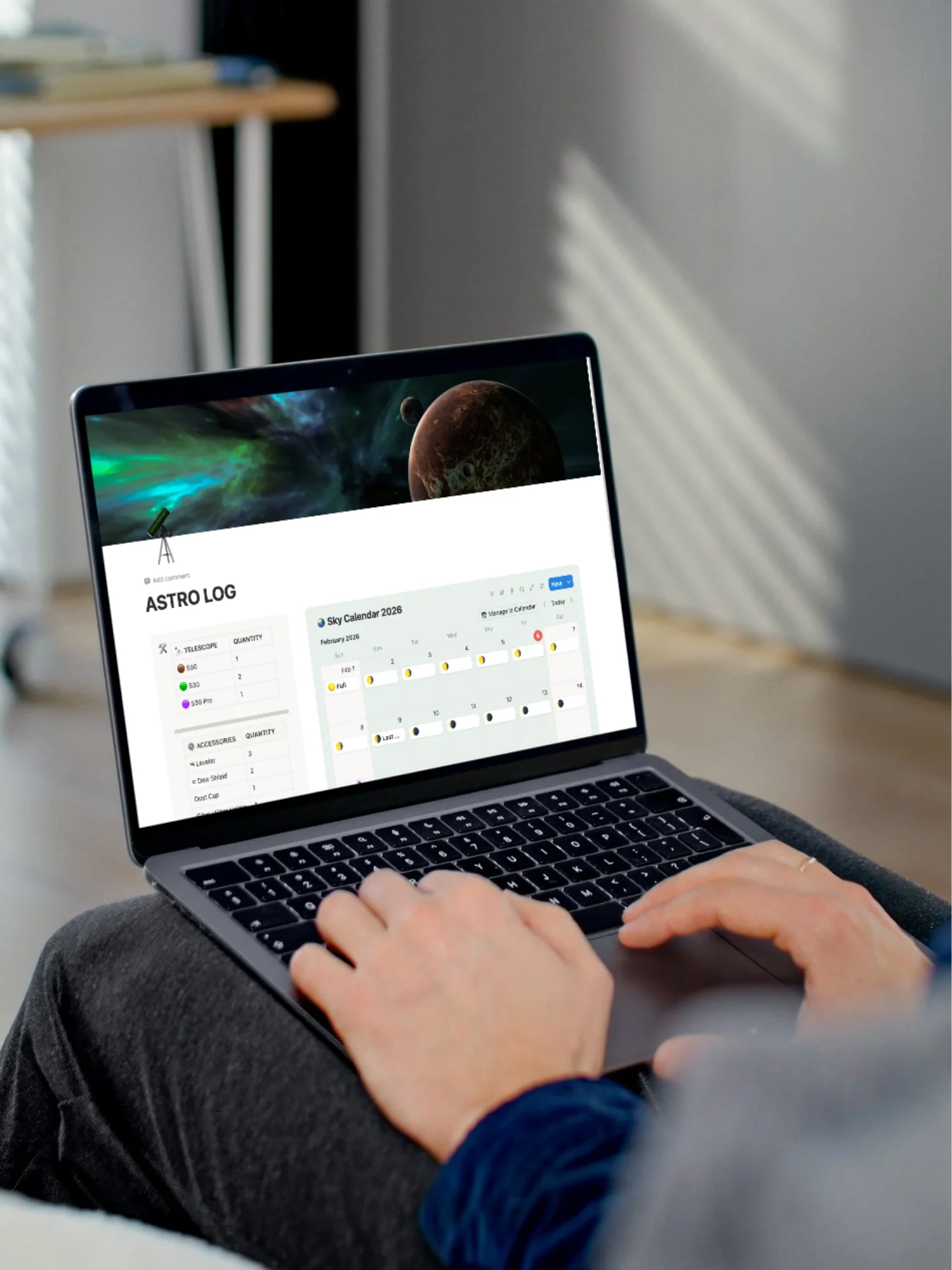 Astro Log (Imaging Session Tracker) Digital Download product image (5)