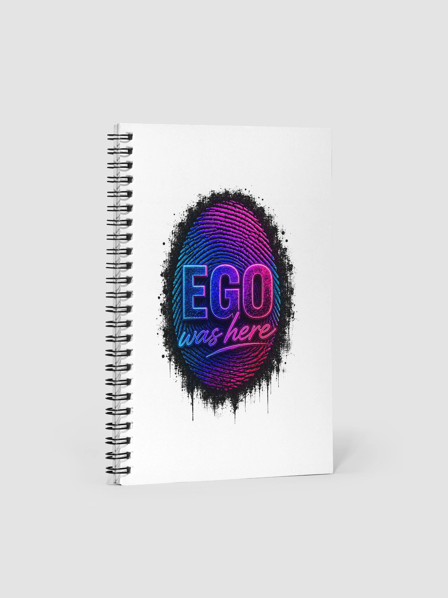 Fingerprint Spiral Notebook product image (1)