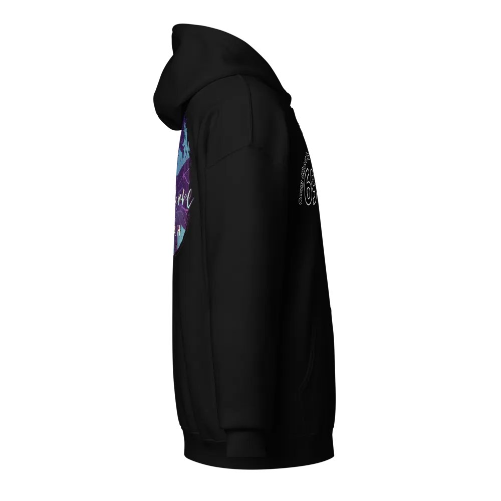 Cozy Chaos Crew Blue Logo Zip-up Hoodie product image (16)