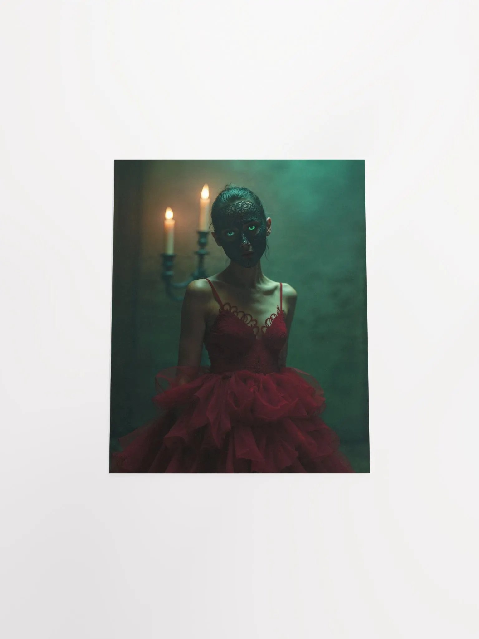 Masked Beauty Enhanced Matte Poster product image (29)