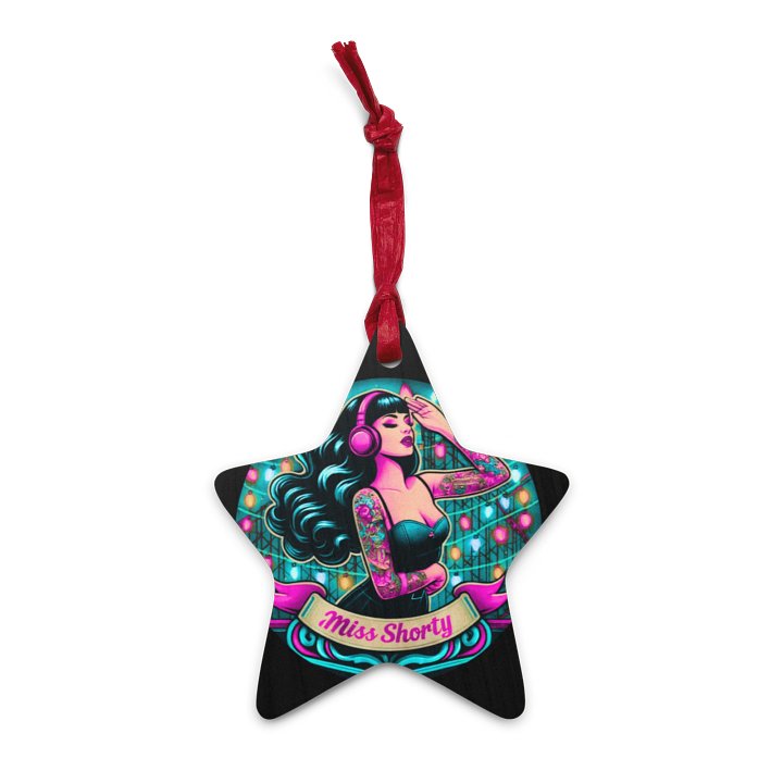 Miss Shorty Xmas Ornament product image (1)