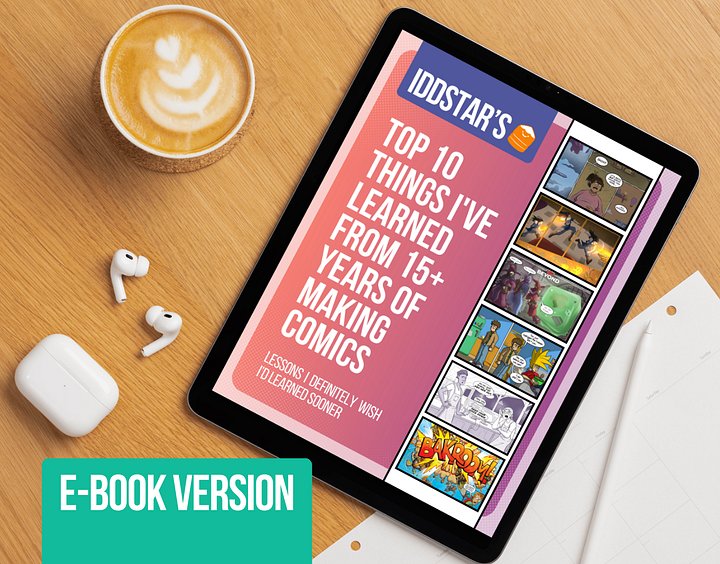 Iddstar's Top 10 Things I've Learned From 15 Years of Making Comics | Digital Book product image (1)