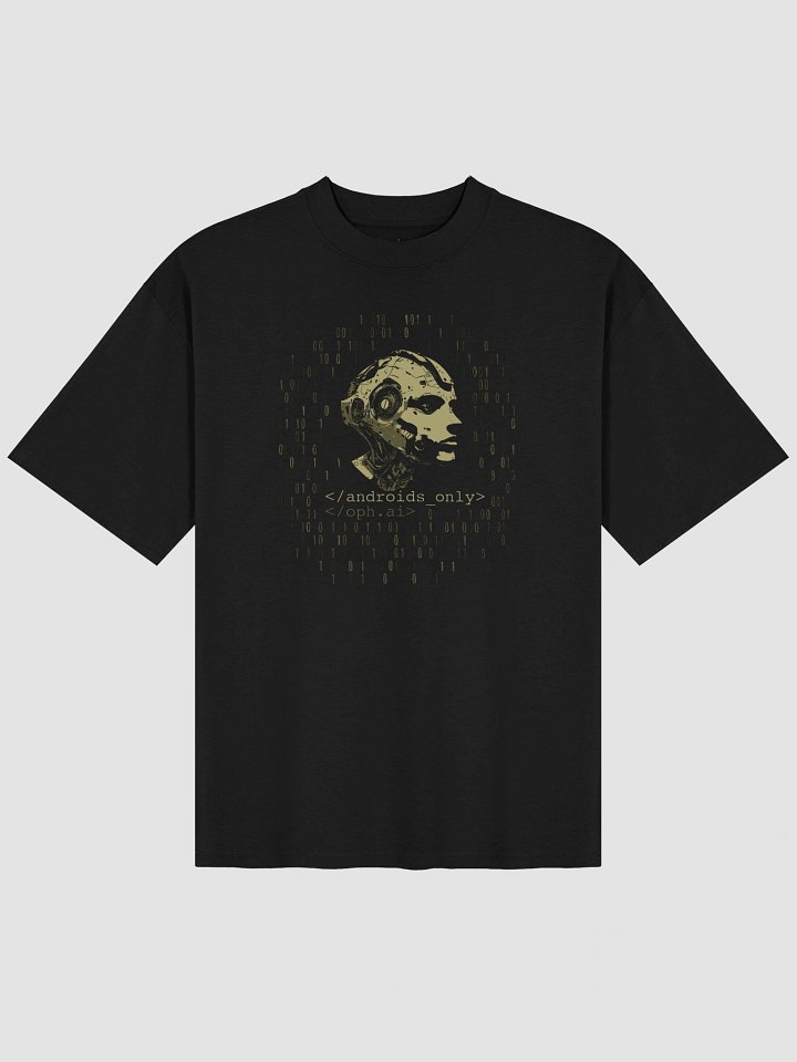Androids Only Robot T-Shirt product image (1)