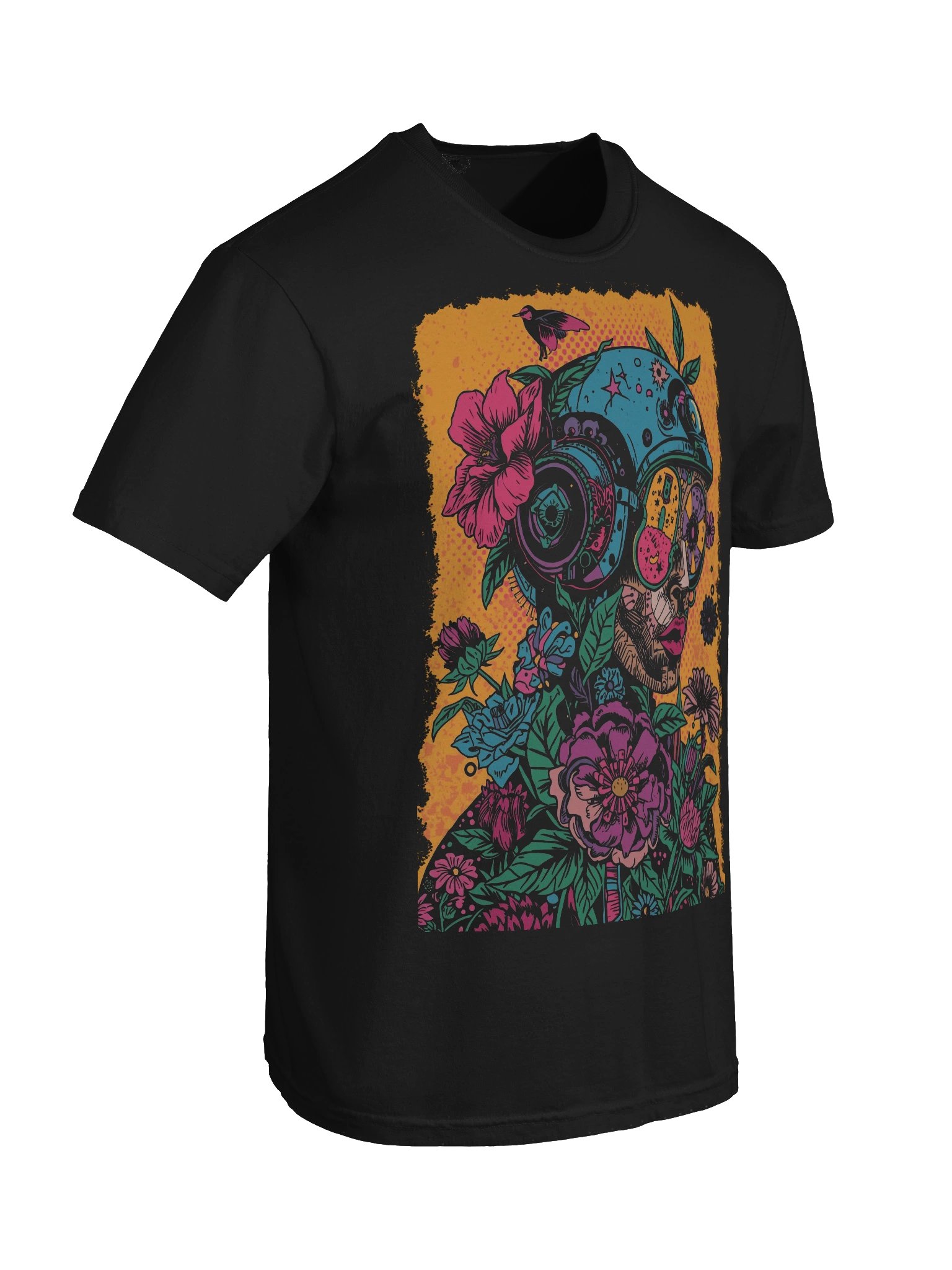 Floral Pilot Art Heavyweight Tee product image (4)