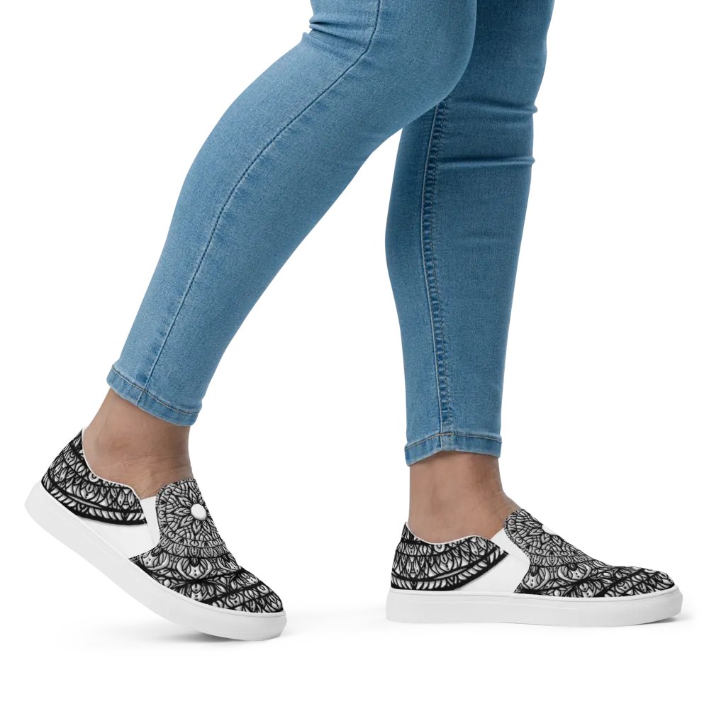 Mystic Mandala Slip-Ons product image (2)