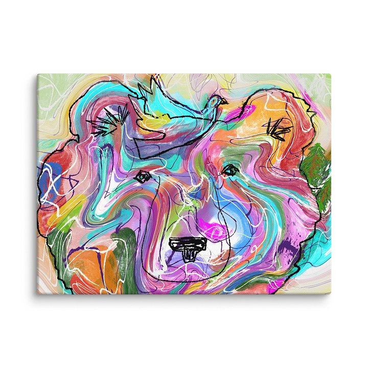Bear & Bird Canvas product image (1)