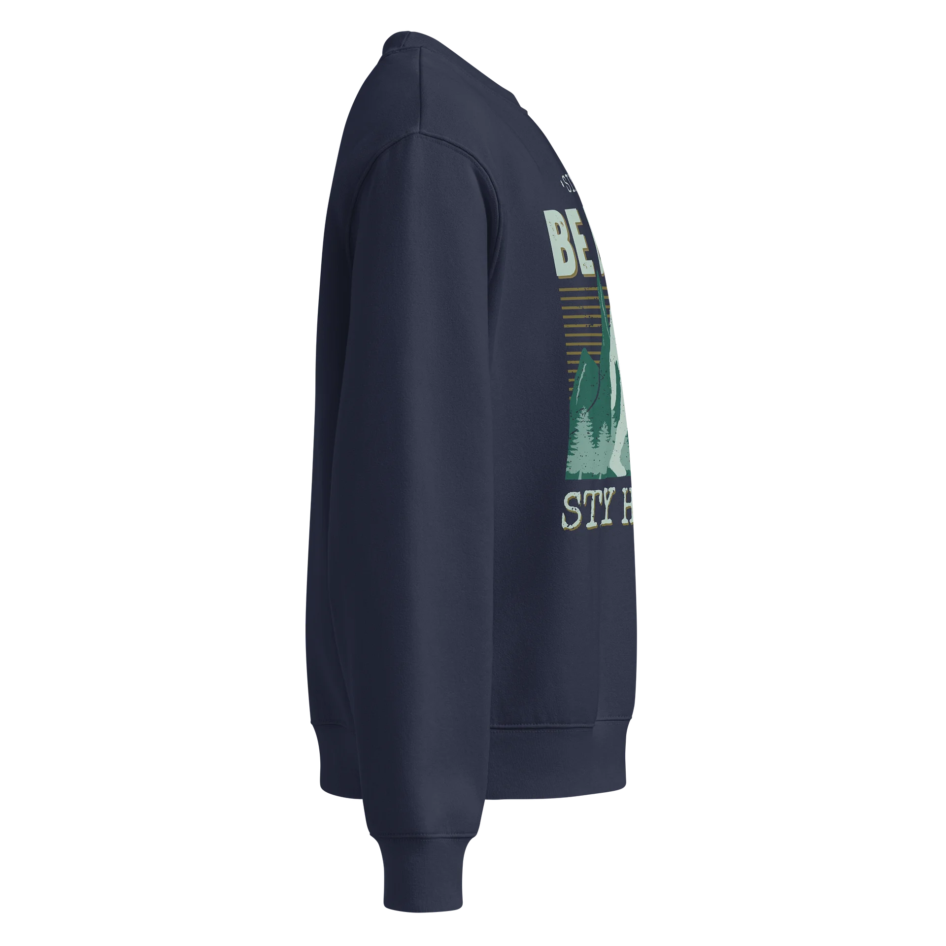 Be Brave Stay Hidden Oversized Crewneck product image (12)