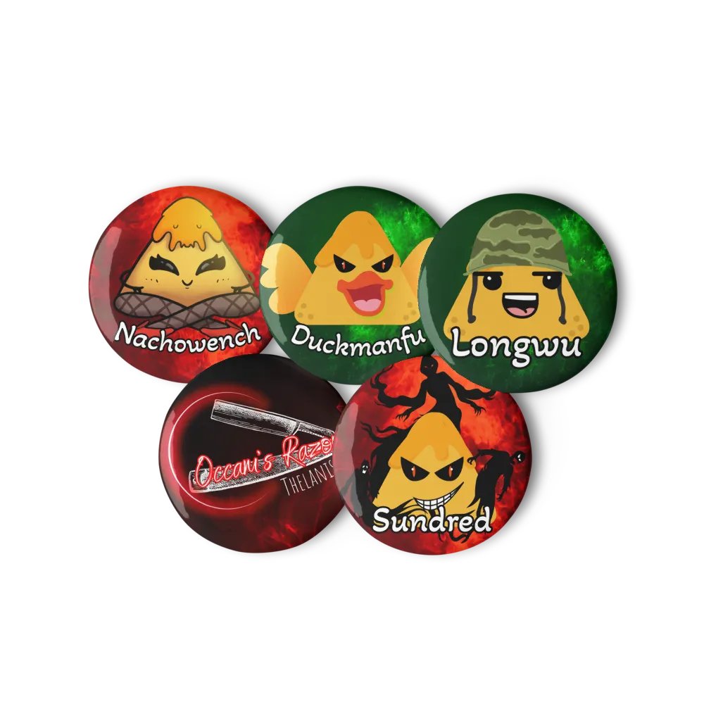 Occam's Razor Pin Collection product image (1)
