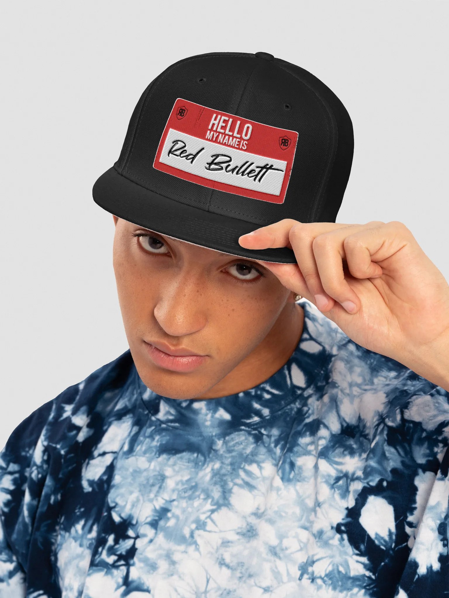 Red Bullett Name Tag Snapback product image (5)