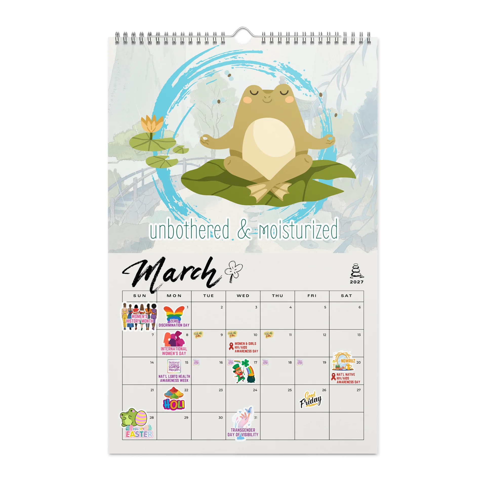 2027 LGBTQ+ & Cultural Awareness Calendar product image (3)