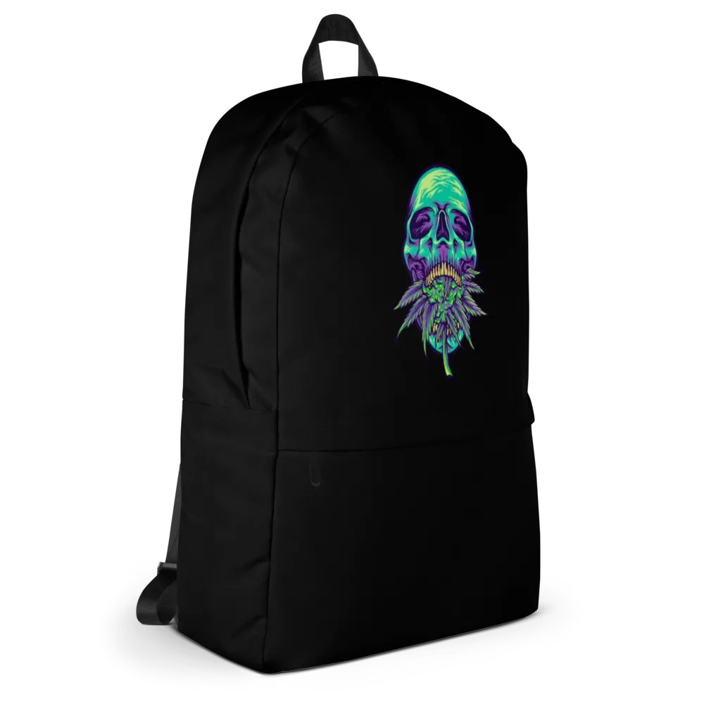Ethereal Leaf Skull All-Over Backpack product image (5)