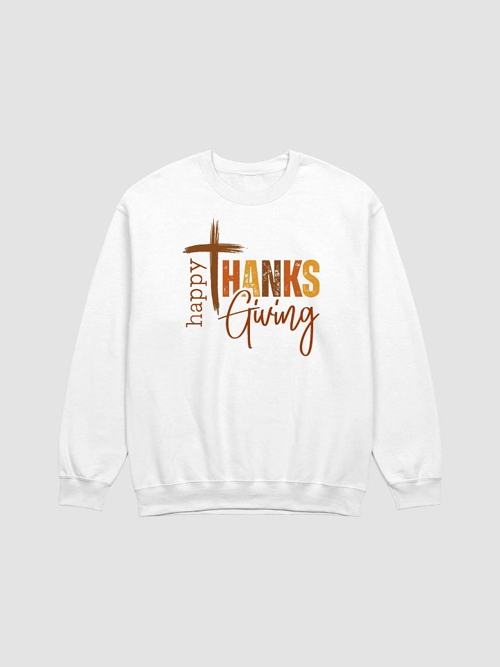 Happy Thanks Sweatshirt product image (45)