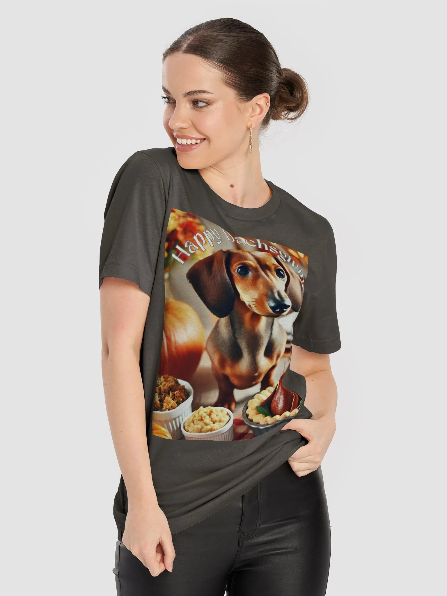 Happy Dachsgiving T-Shirt product image (8)