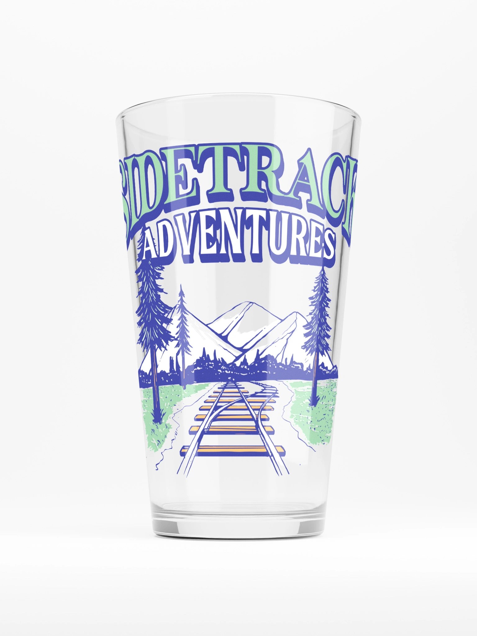 Back for 1 Month: Sidetrack Adventures Retro Style Pint Glass product image (1)