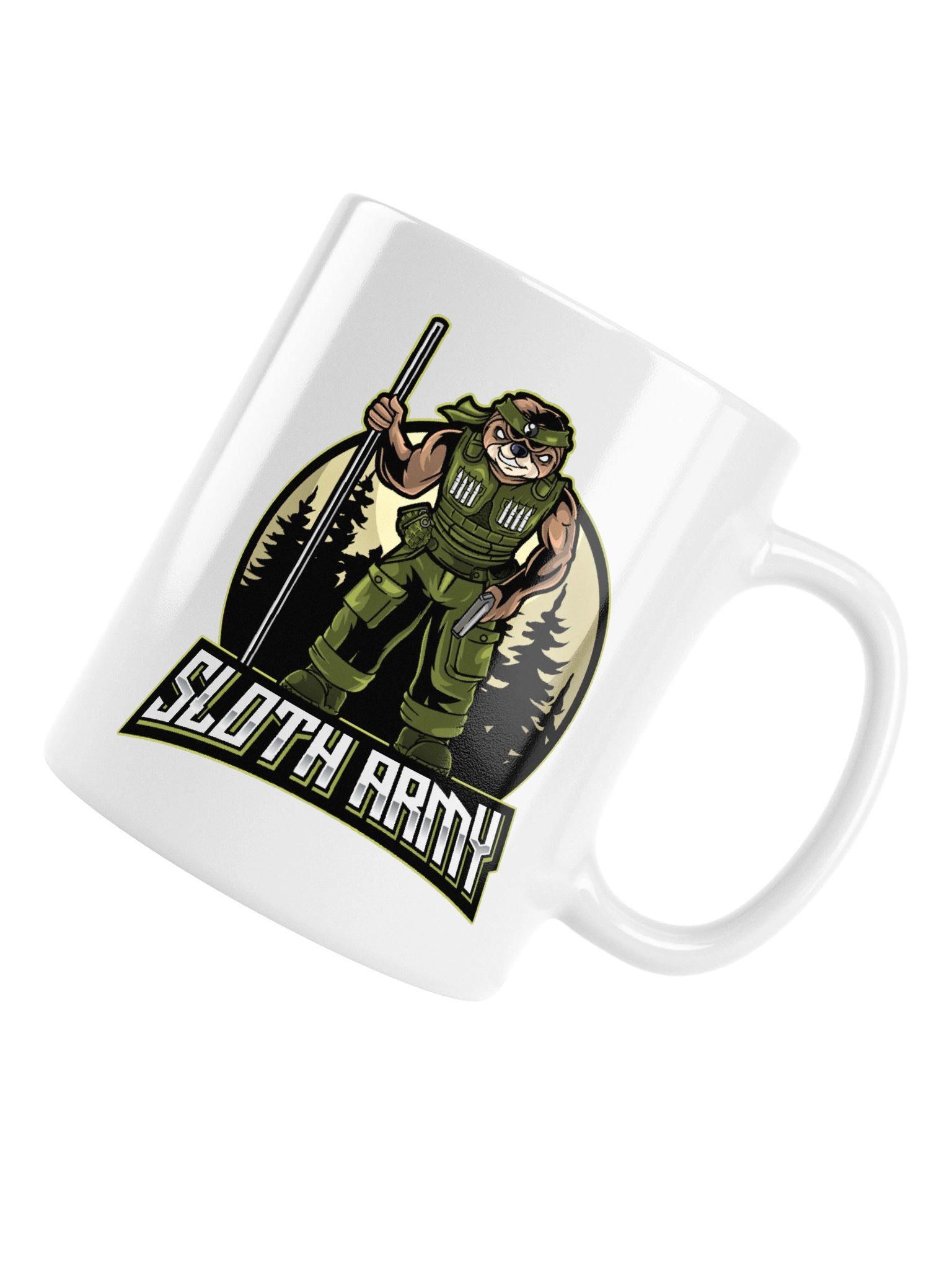 SlothArmy White Mug product image (17)