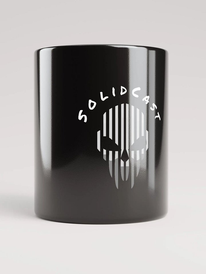 SolidCast Black Glossy Mug product image (1)