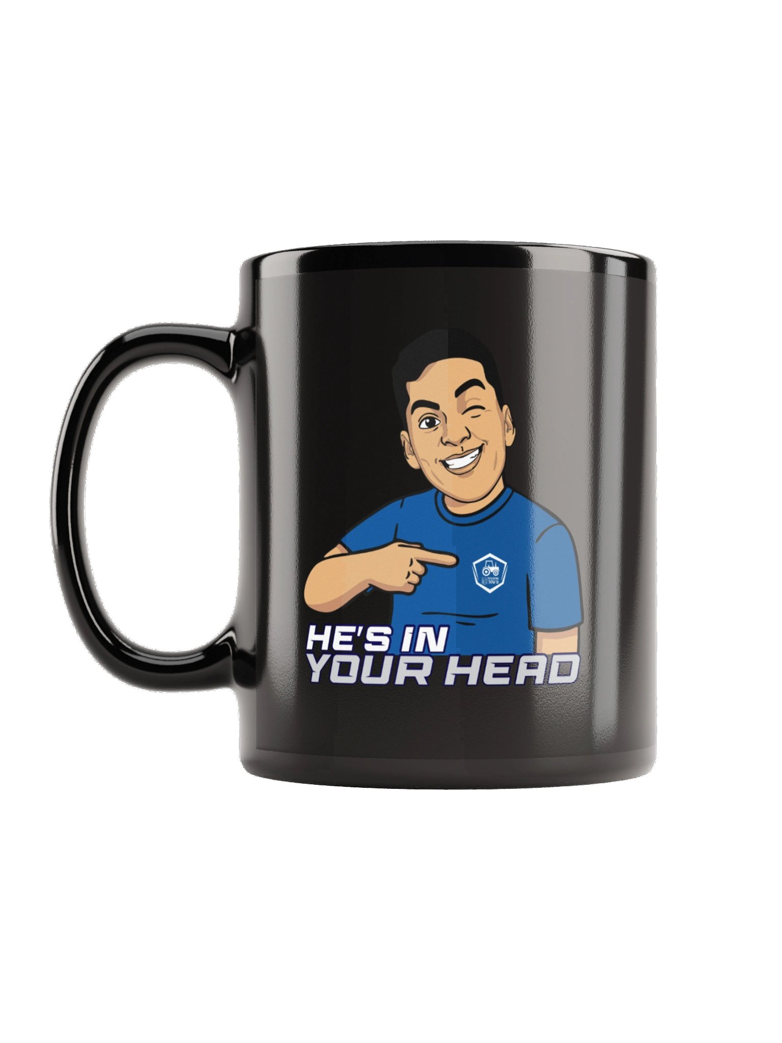 He's In Your Head... Football Banter Mug product image (1)