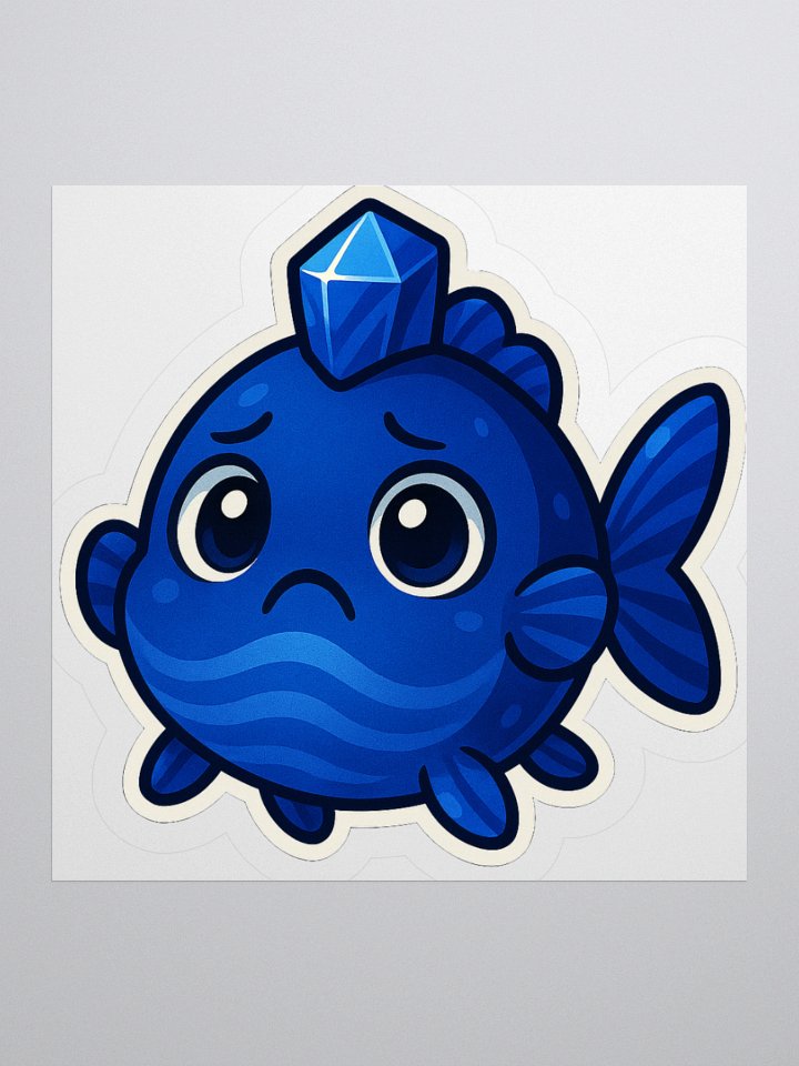 Sapphire (September) Fish Sticker product image (2)