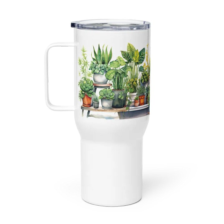 Lush & Lovely Potted Plant Travel Mug product image (1)