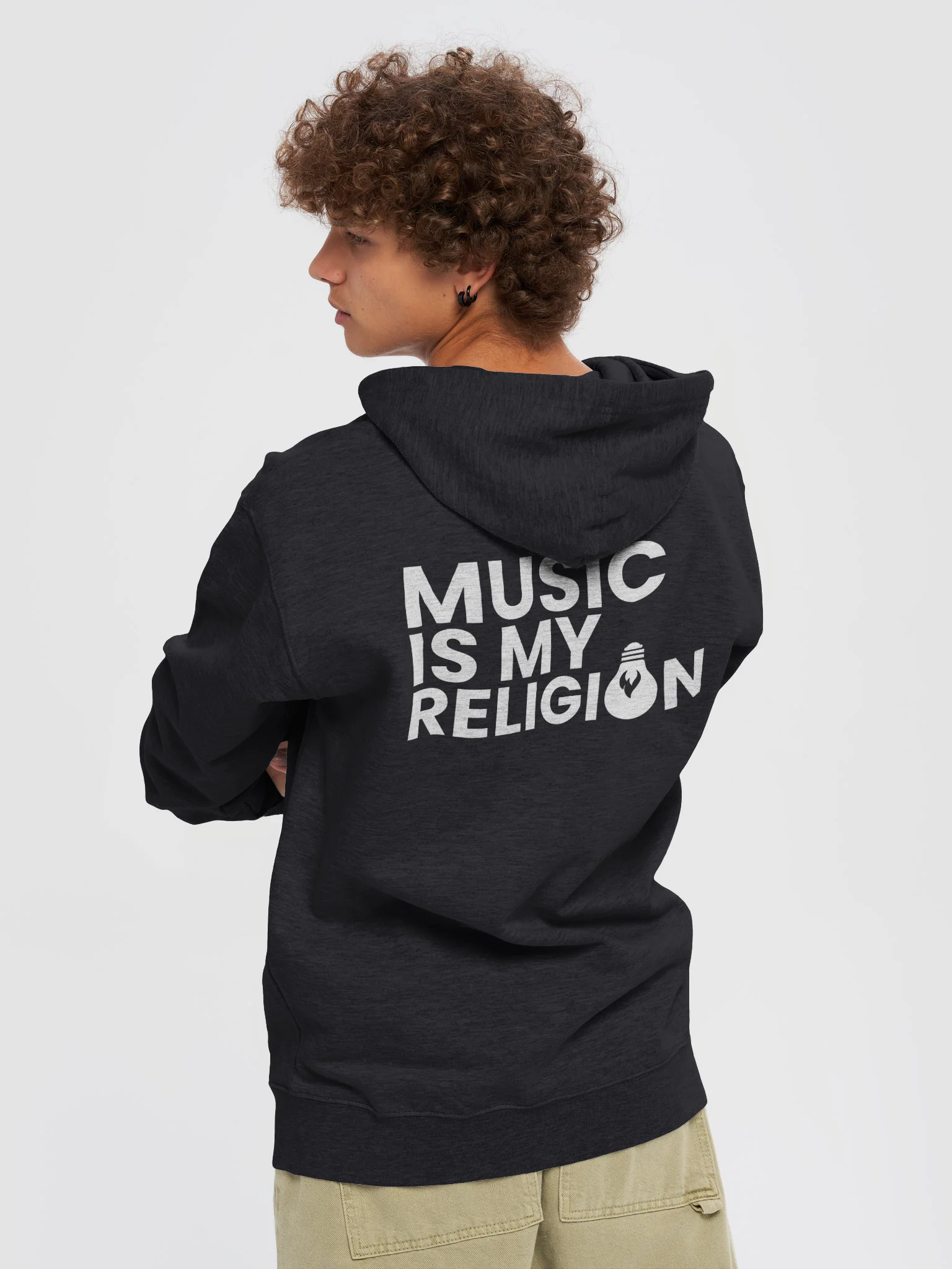Music Is My Religion Zipper Hoodie product image (6)