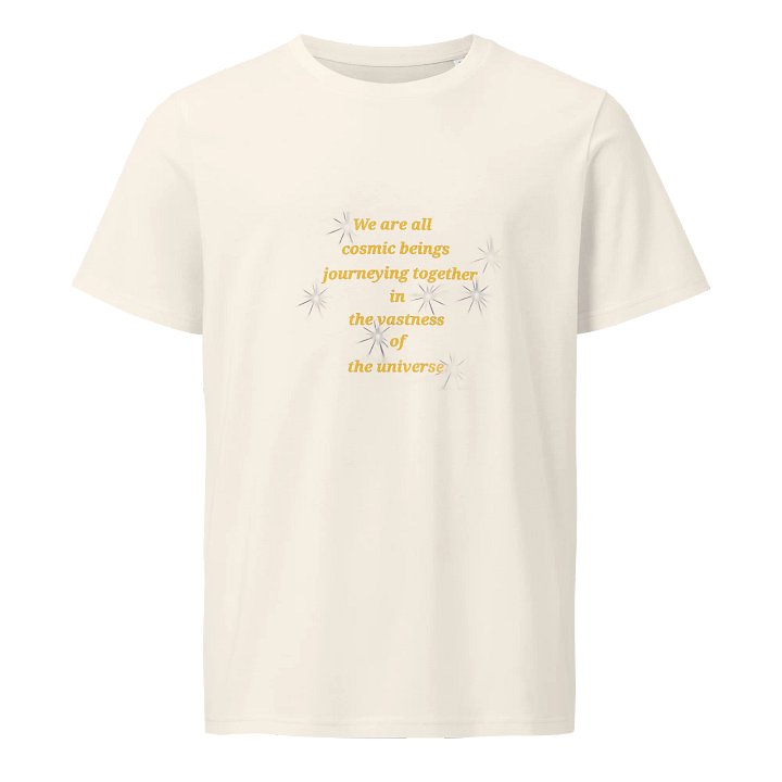 Cosmic Journey Unisex Organic T-Shirt product image (1)