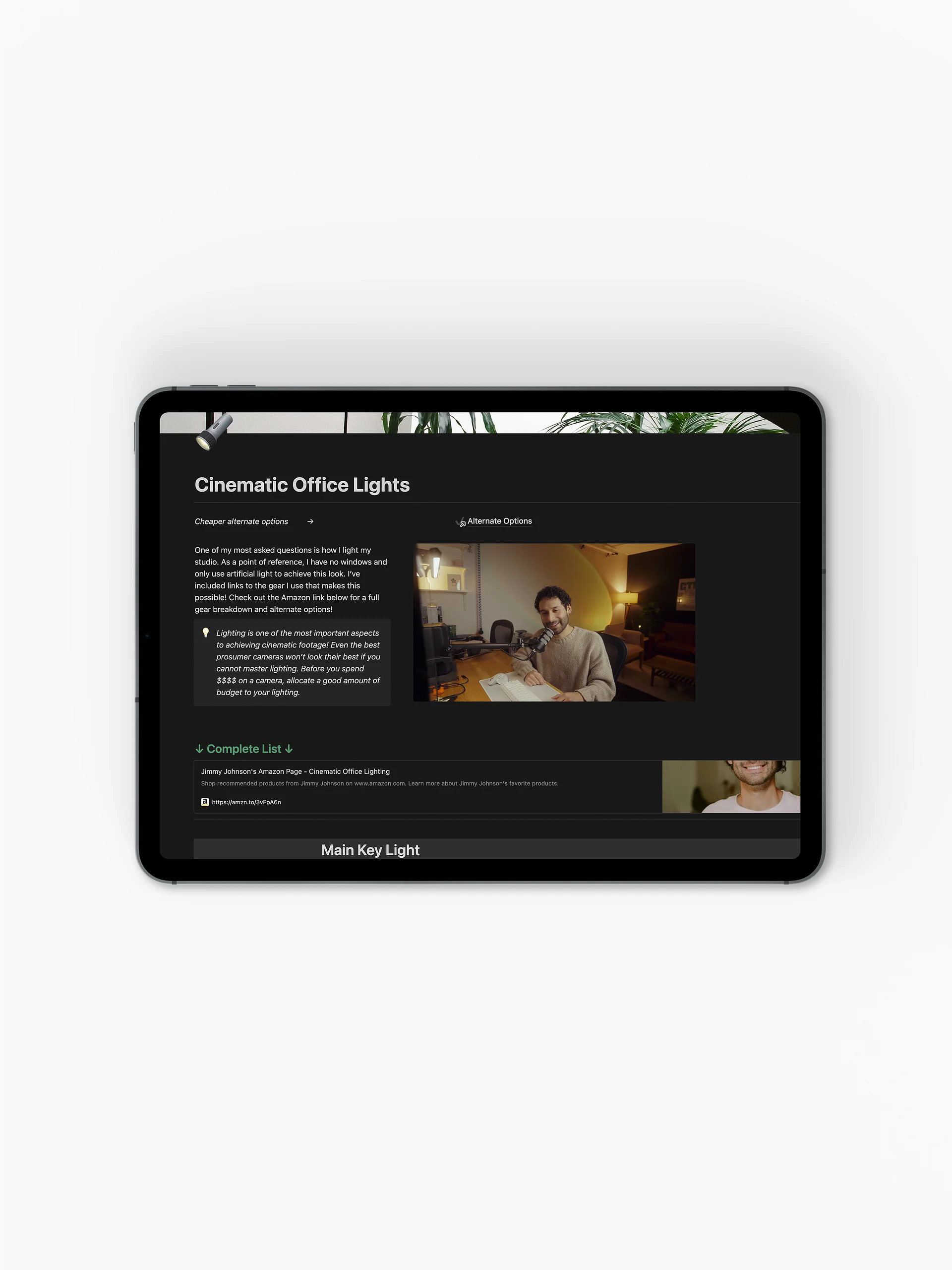The Ultimate Content Creator Gear List product image (4)