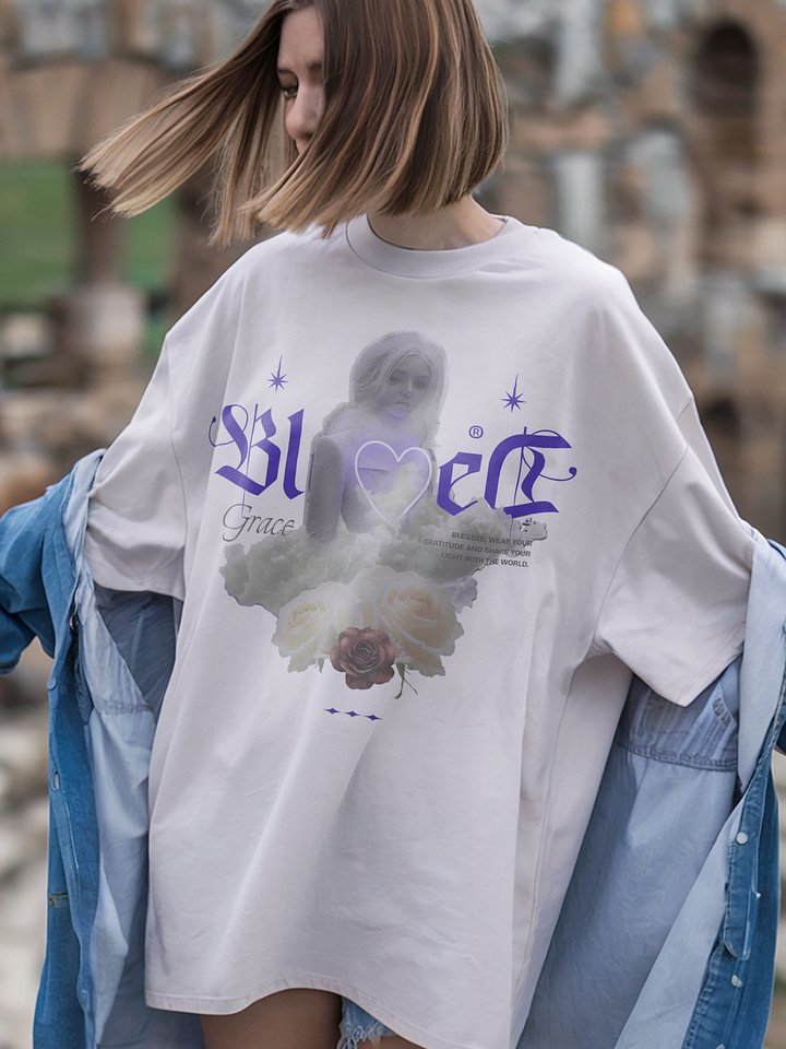 Ethereal Neon Heart T Shirt Gothic Fantasy Graphic product image (2)
