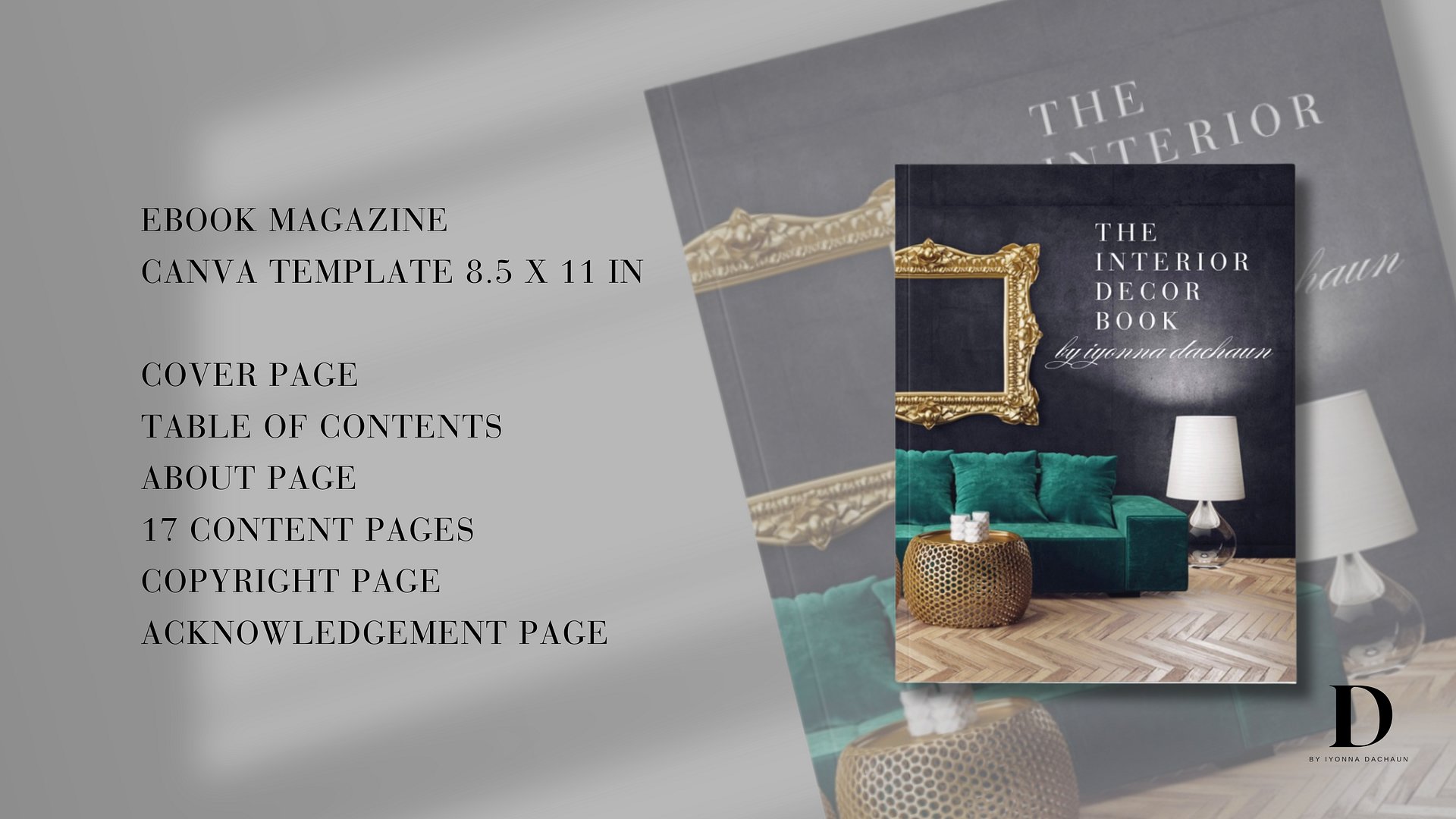 eBook Magazine Canva Template product image (2)