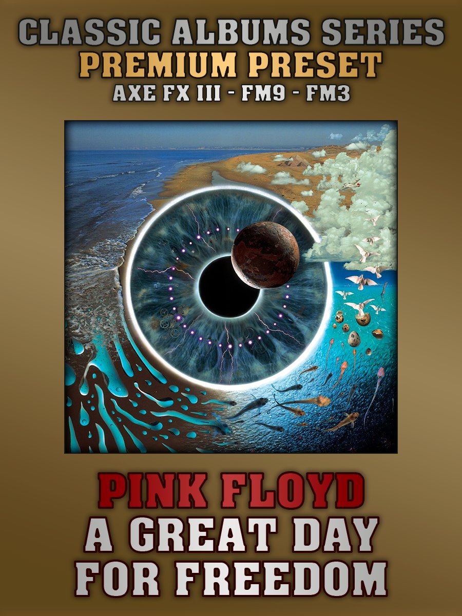 Pink Floyd - A Great Day For Freedom (PULSE) | Premium Preset | Axe FX III - FM9 - FM3 product image (1)