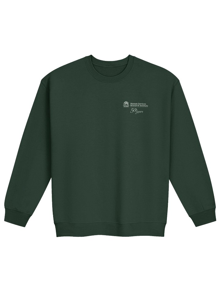 HSRI 50th Anniversary Crewneck Sweatshirt - Forest Green product image (1)