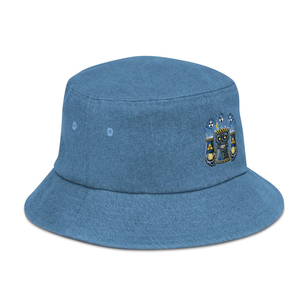 Denim Nuclear Meltdown bucket Hat product image (15)