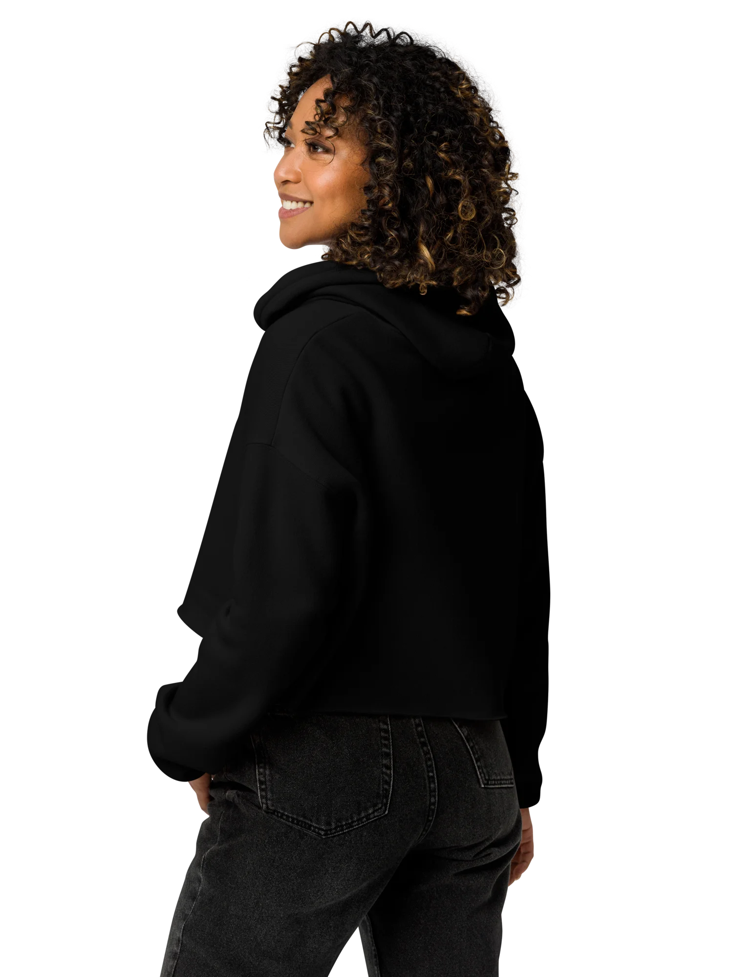 "Decoding Fever" — Women's Cropped Hoodie product image (2)