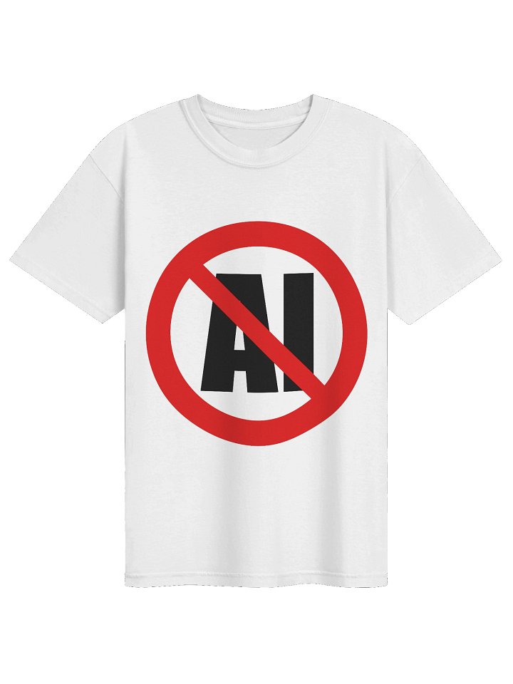 No AI T-Shirt (light) product image (1)