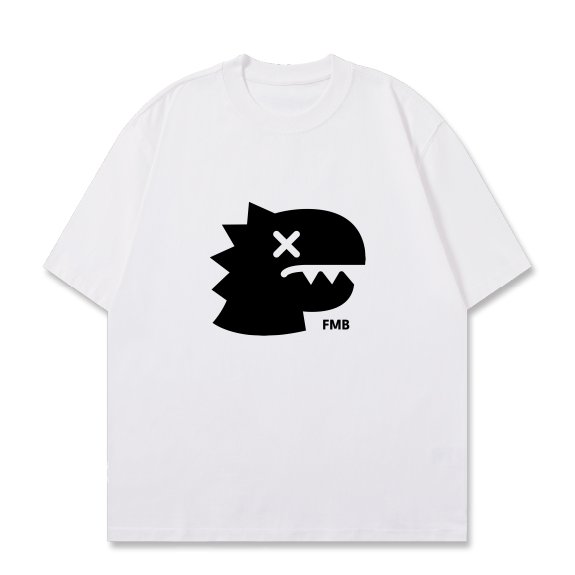 FMB 時差恐龍兒童 T (白) product image (1)