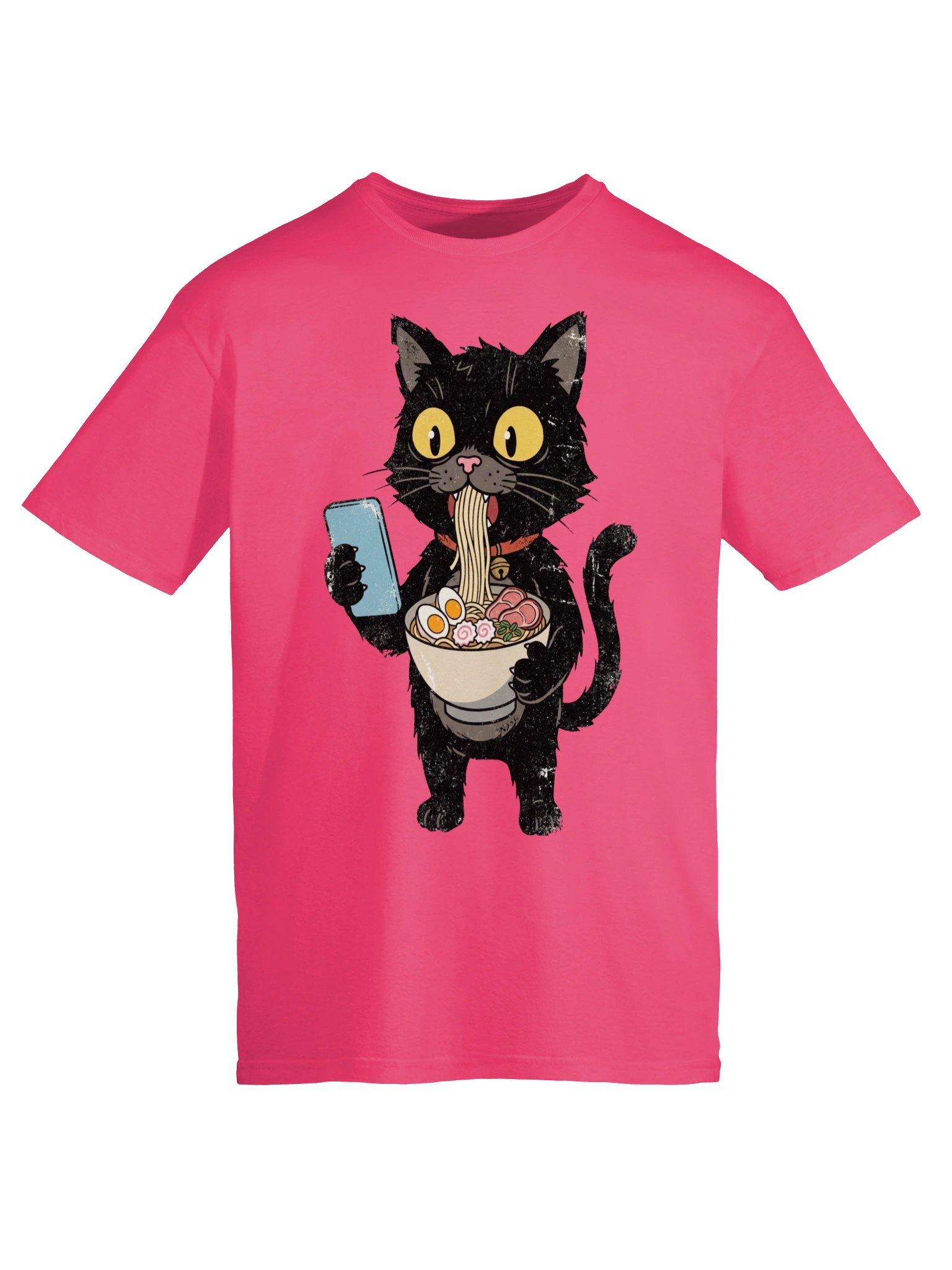 Copy of Ramen Scroll Cat – Vintage Funny Cat T-Shirt product image (6)
