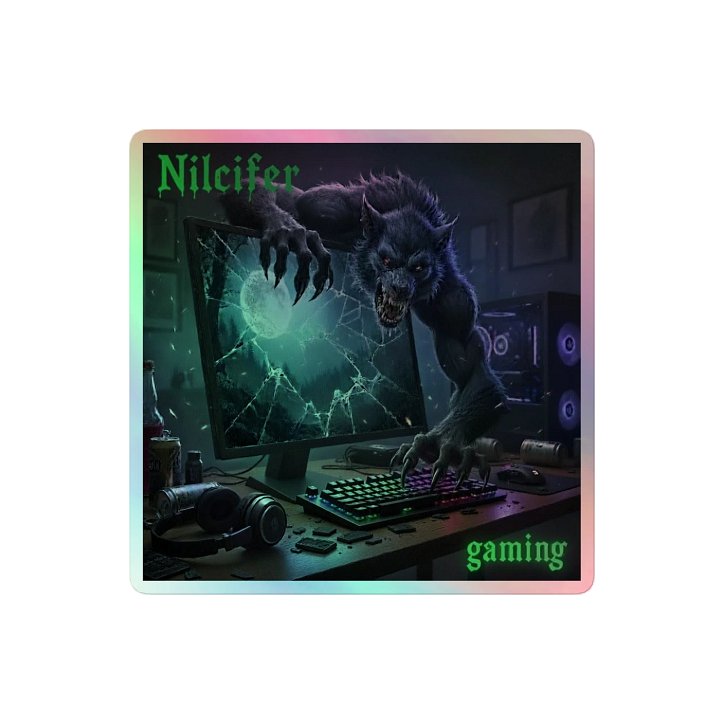 Nilcifers holo logo stickies product image (2)