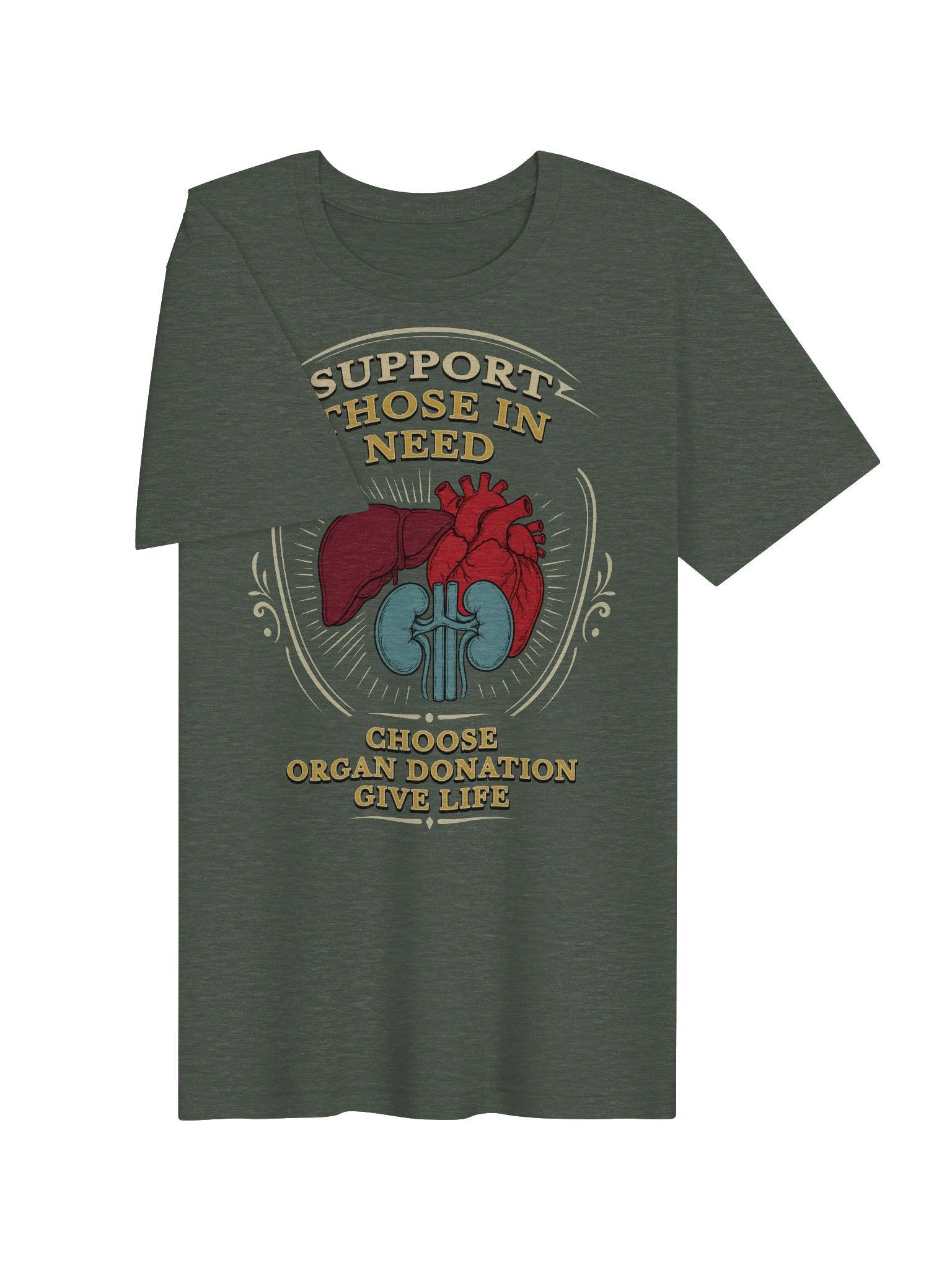 Support Those in Need Organ Donation T-Shirt product image (23)
