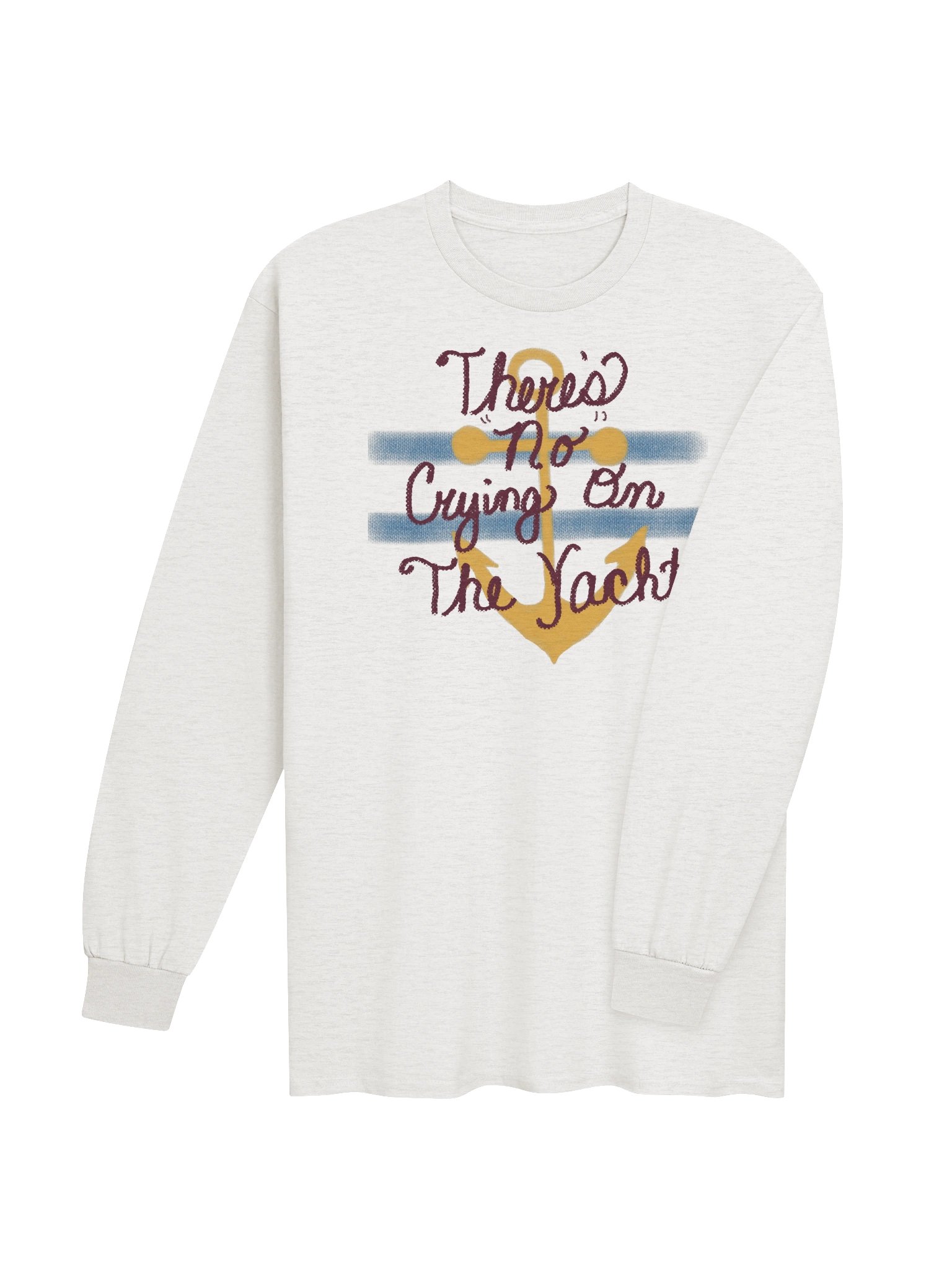 Theres NO Crying on the Yacht Unisex Long Sleeve product image (3)