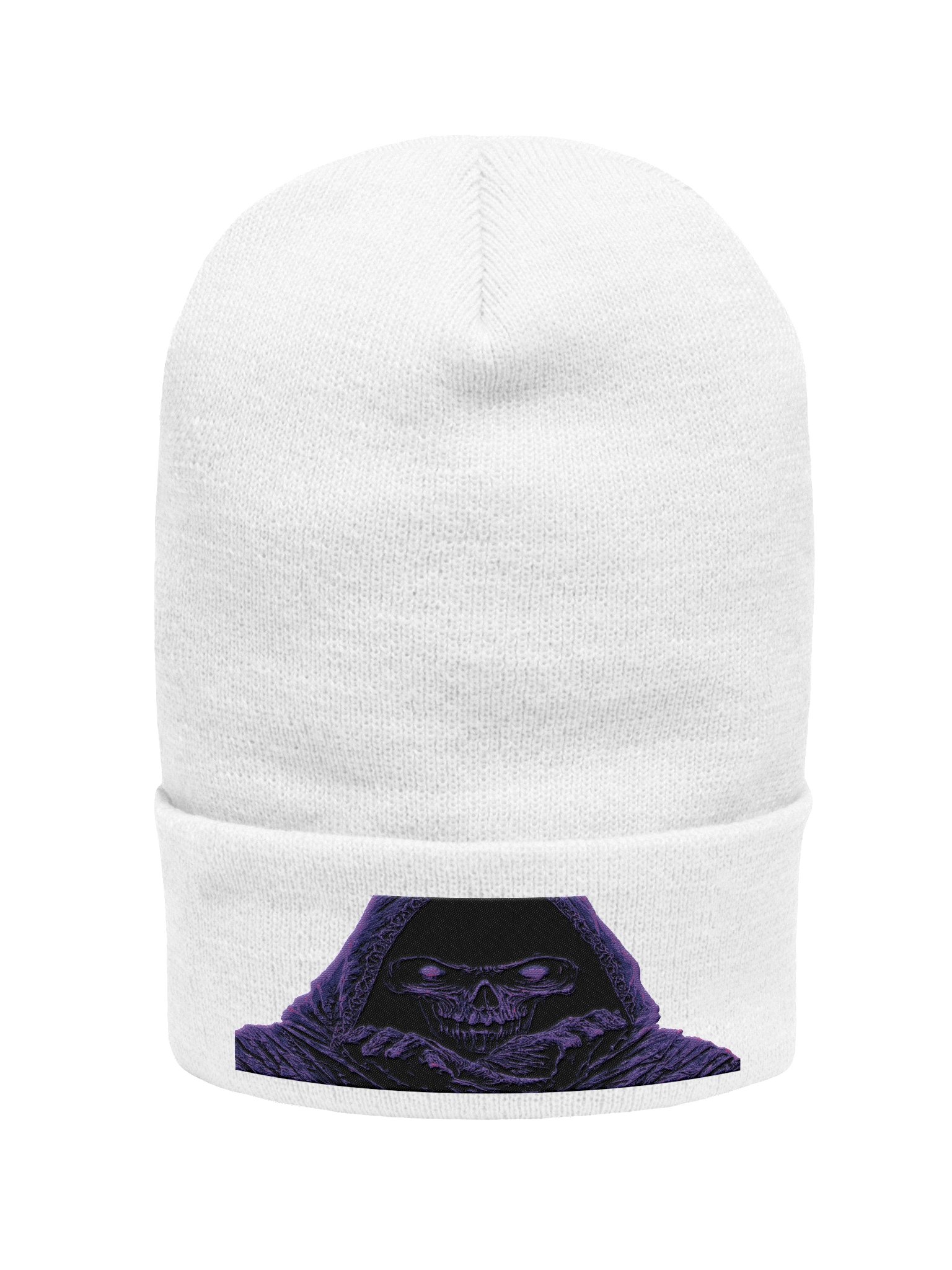Neon Reaper Beanie - White Edition product image (1)