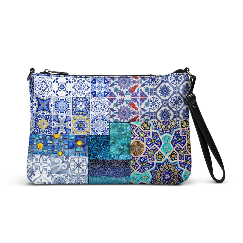 Maltese Tile Mosaic Crossbody Bag product image (1)