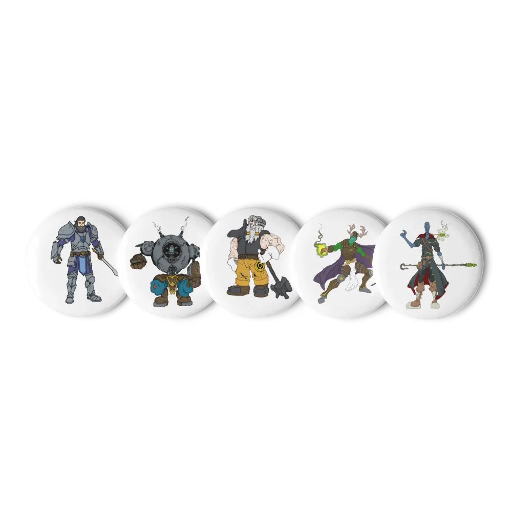 Shadowspark Party Buttons product image (5)