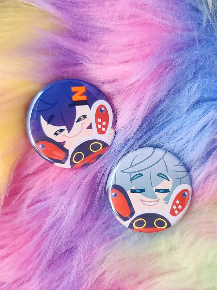 Gacha Zone Zero | Button Set | RETIRING product image (2)