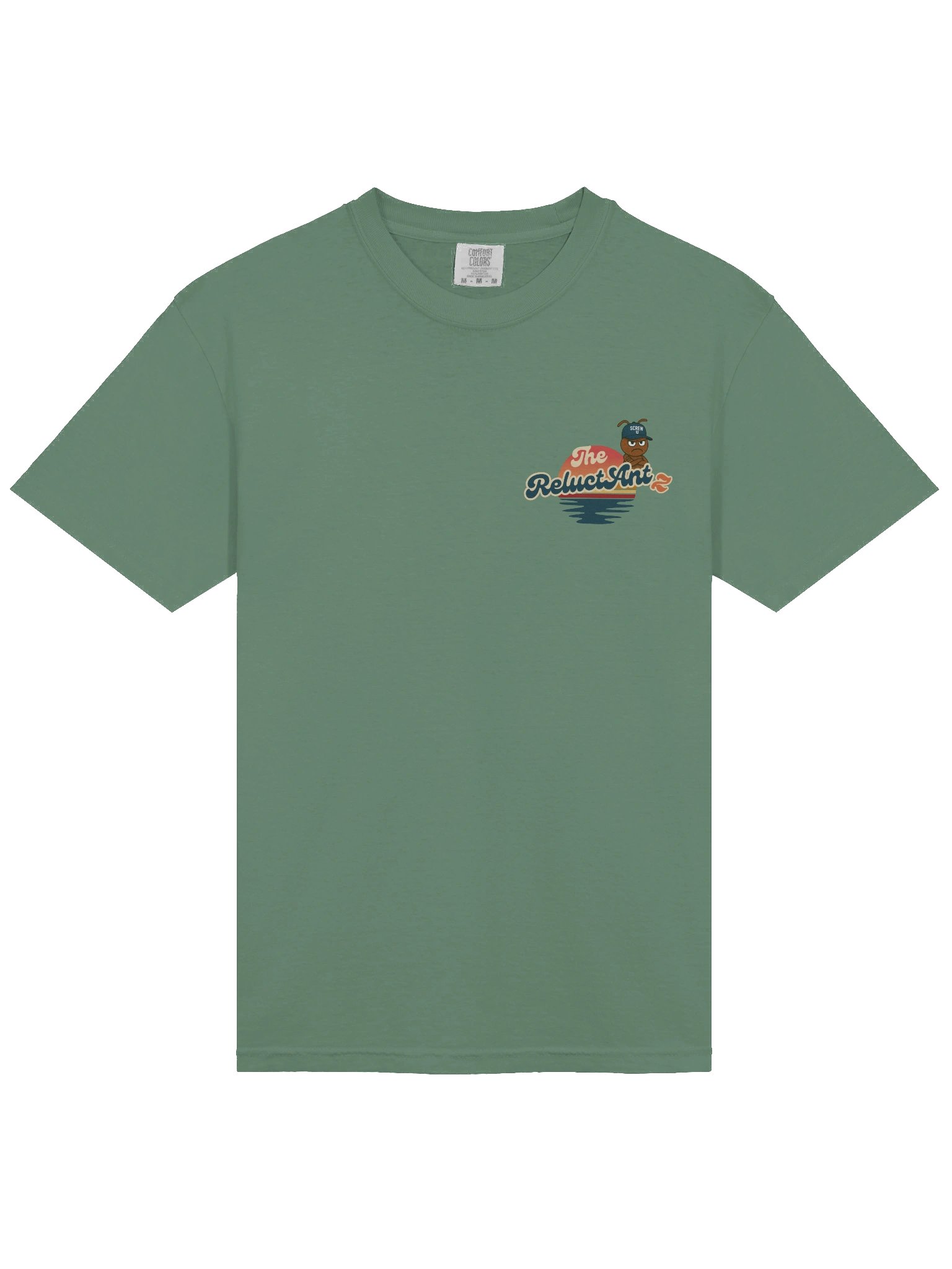 Screw U T-Shirt by The ReluctAntz – Light Green product image (3)