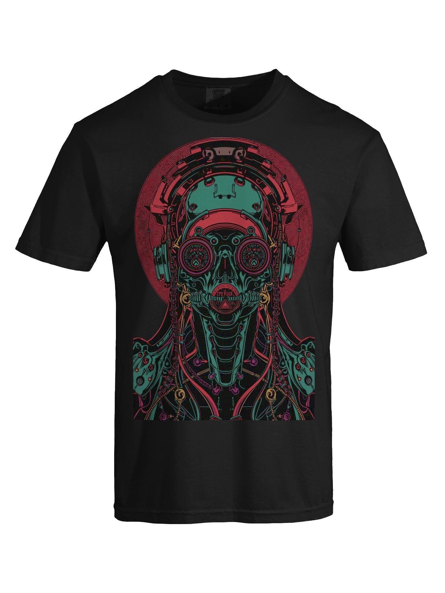 Cybernetic Street Warrior Heavyweight T-Shirt product image (2)