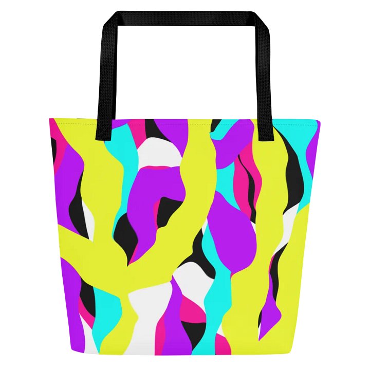 Symmetric Waves All-Over Tote Bag product image (1)