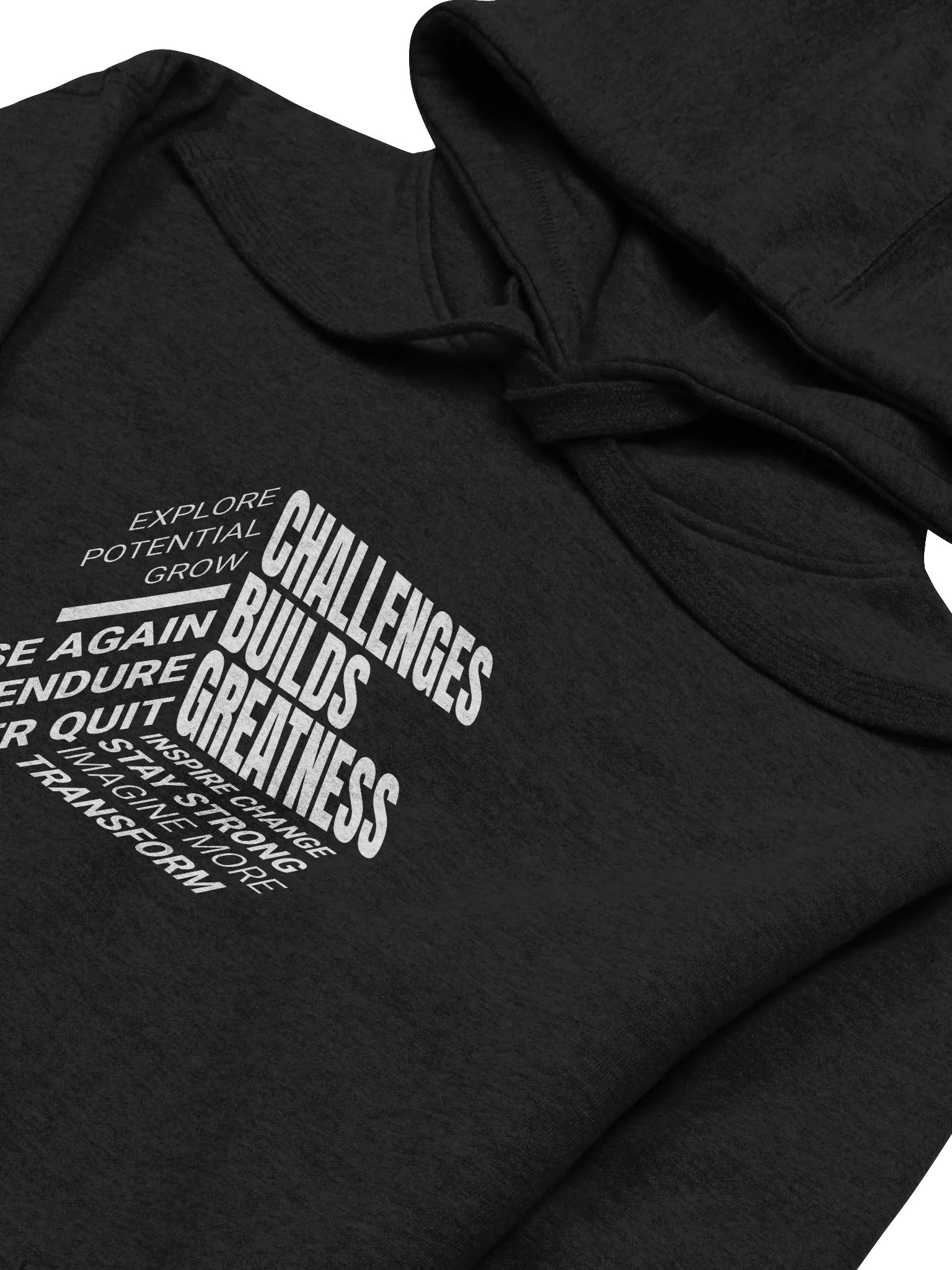 Motivational Isometric Unisex Hoodie product image (3)