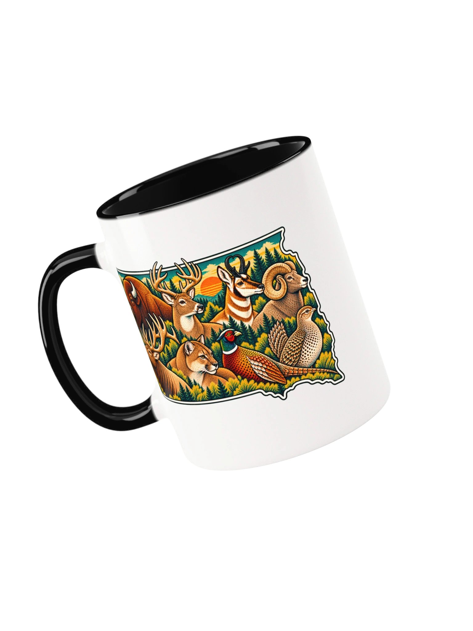 Game Animals of South Dakota Mug product image (4)