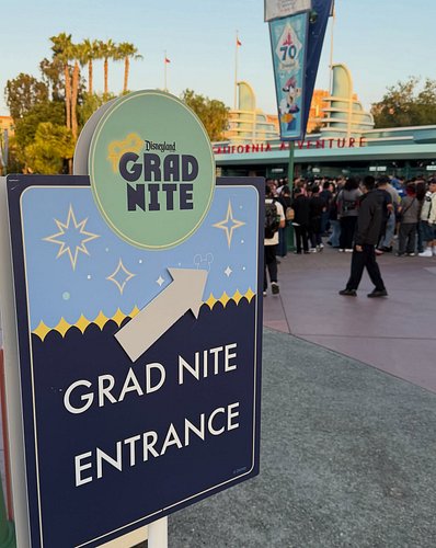🏰🎓 It’s a Disney Grad Night

There are only a few Disneyland Grad Nights left in 2026. The party starts at 9 PM at Disney Cal...